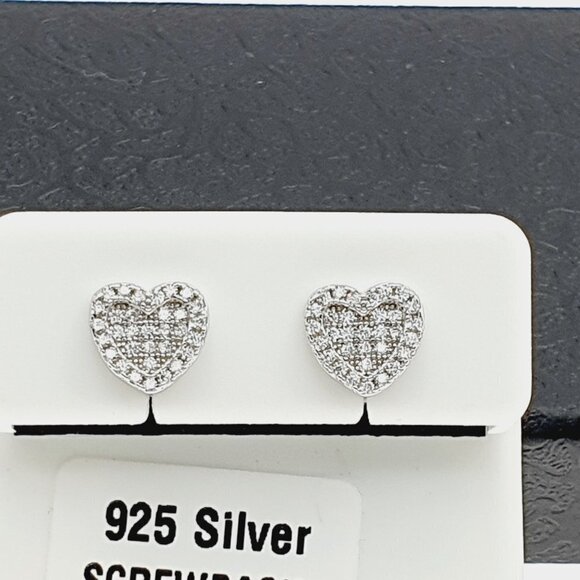 925 sterling silver luxury CZ earrings for women/girls, Best for RJUS2146 - Picture 2 of 11